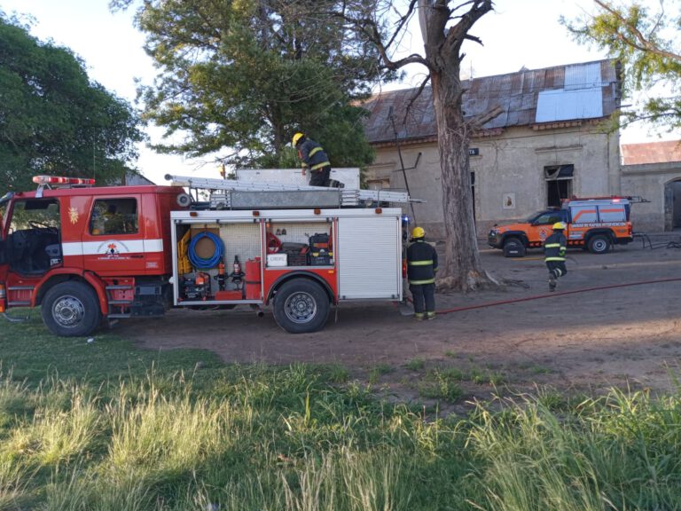 Se incendió una habitación de vivienda, en Estación Cotagaita