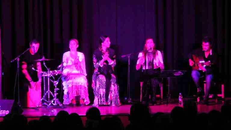 «Sentir con el Alma» presentó Tablao Flamenco en el Teatrillo Municipal