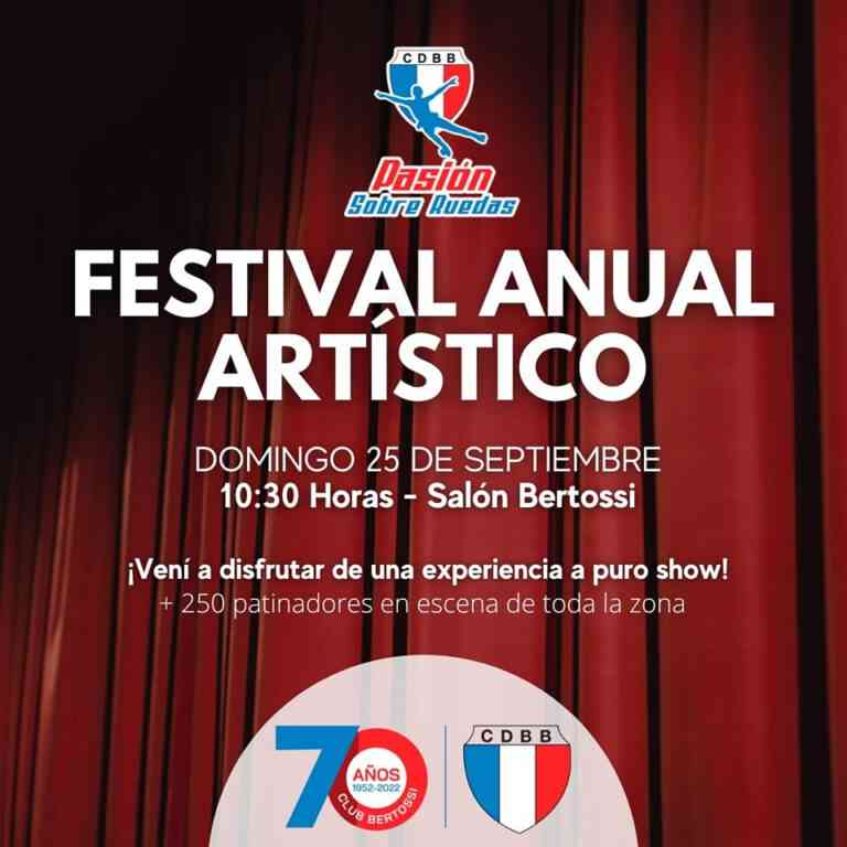 Domingo 25: Club Bertossi prepara su Festival anual de Patín