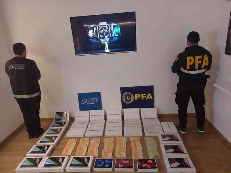 PFA: Incautaron mercadería por cifras millonarias en Córdoba