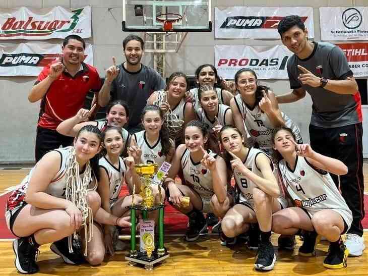 Basquet Femenino: La U13 se quedó con el «Clausura» y Las Lobas juegan la final