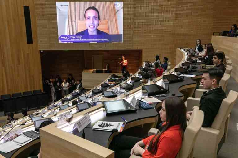 Organismo Internacional de la Juventud participó de simulación parlamentaria de Munasur