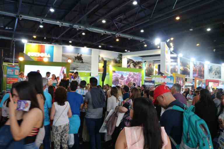 Miles de turistas pasaron por la Feria Internacional, donde Córdoba tuvo un fuerte protagonismo