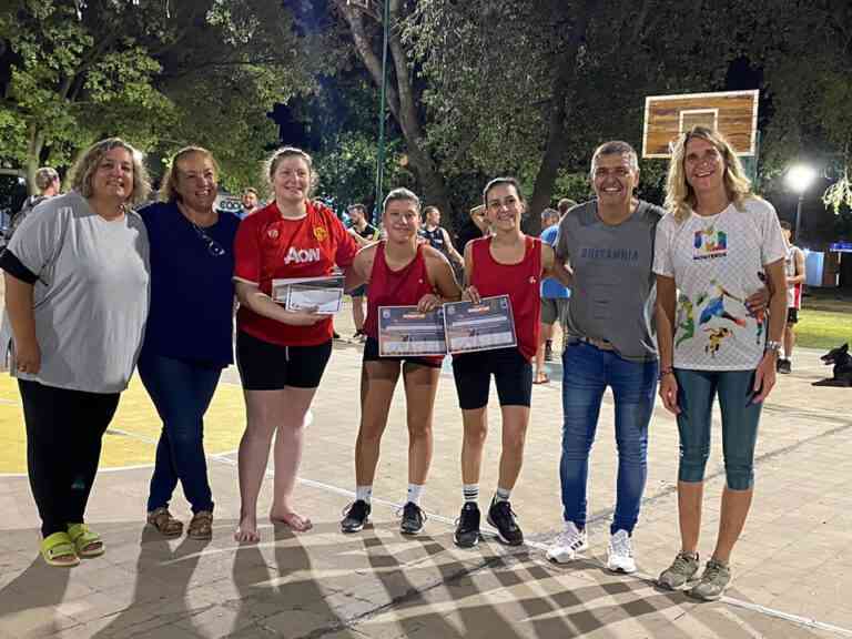 Actividad Deportiva en Verano : Se llevó a cabo torneo de Basquet 3 por 3 en Morteros