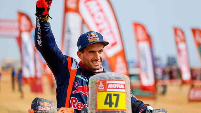 Kevin Benavides volvió a hacer historia en Motos del Rally Dakar