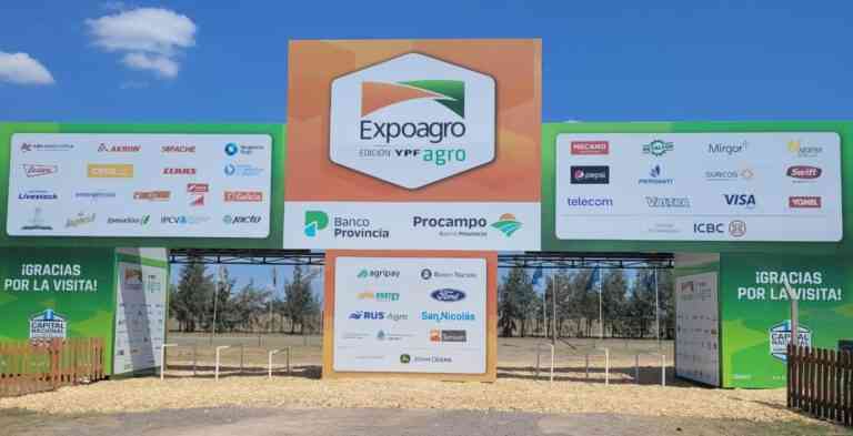 Hasta el 10 de marzo, Expoagro 2023 en San Nicolás