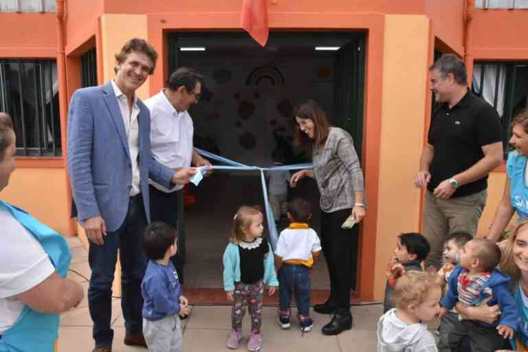 Inauguraron Sala Cuna en Quebracho Herrado, la número 492
