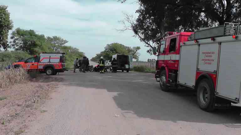 Accidente en zona rural, camino a La Flor, ocasionó lesiones reservadas a motociclistas