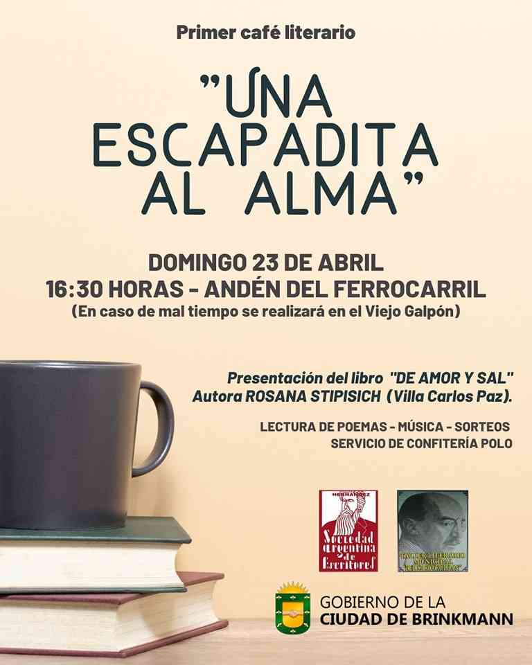 Realizan primer Café Literario 2023 en el Andén del FFCC