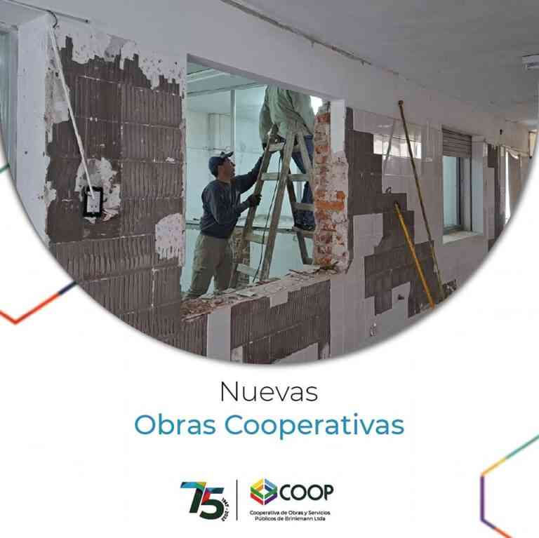 Cooperativa: Comenzaron obras de puesta en valor del edificio de San Martín y Pje Democracia
