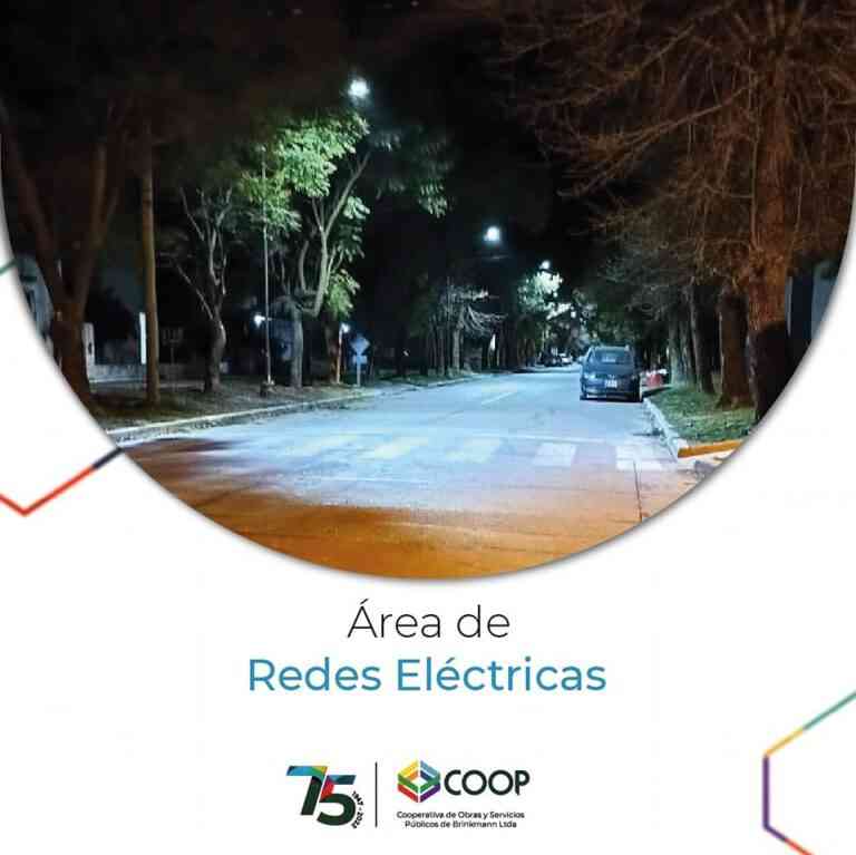 Cooperativa: Inició recambio lumínico en calle 25 de Mayo, entre Santa Rosa y Córdoba