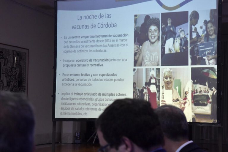 Organización Panamericana de la Salud: Proponen replicar «Noche de las Vacunas»