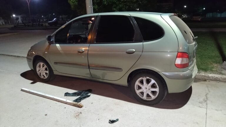 Porteña: Detuvieron a un joven por dañar automóvil