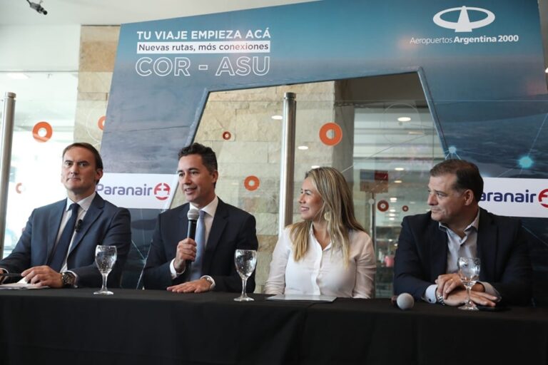 Córdoba recupera conectividad aérea con Asunción del Paraguay