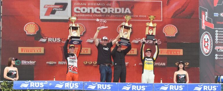Turismo Pista: Franco Nazzi al podio en Concordia. Está segundo en el campeonato